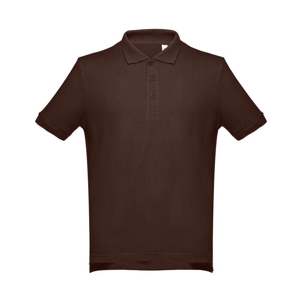 Thc Adam. Men's Short-Sleeved Cotton Polo Shirt