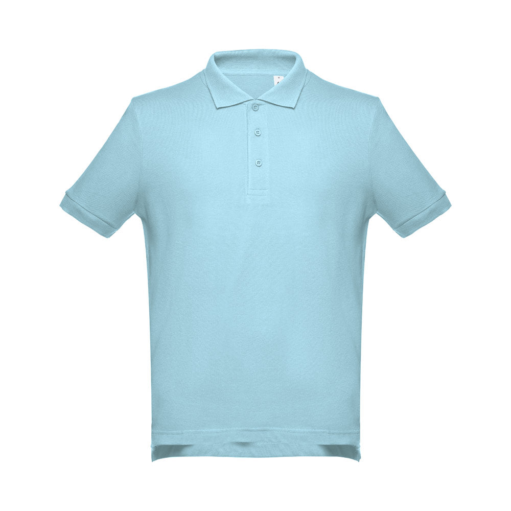Thc Adam. Men's Short-Sleeved Cotton Polo Shirt