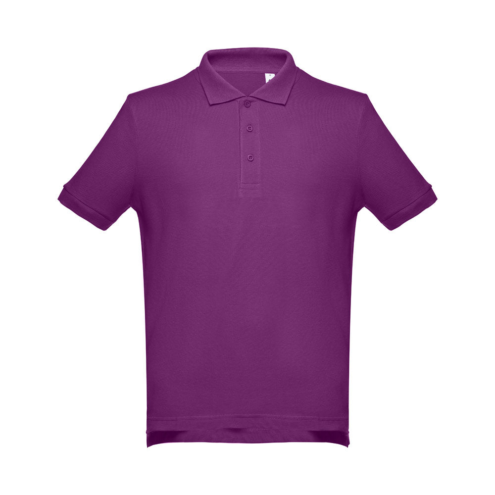 Thc Adam. Men's Short-Sleeved Cotton Polo Shirt