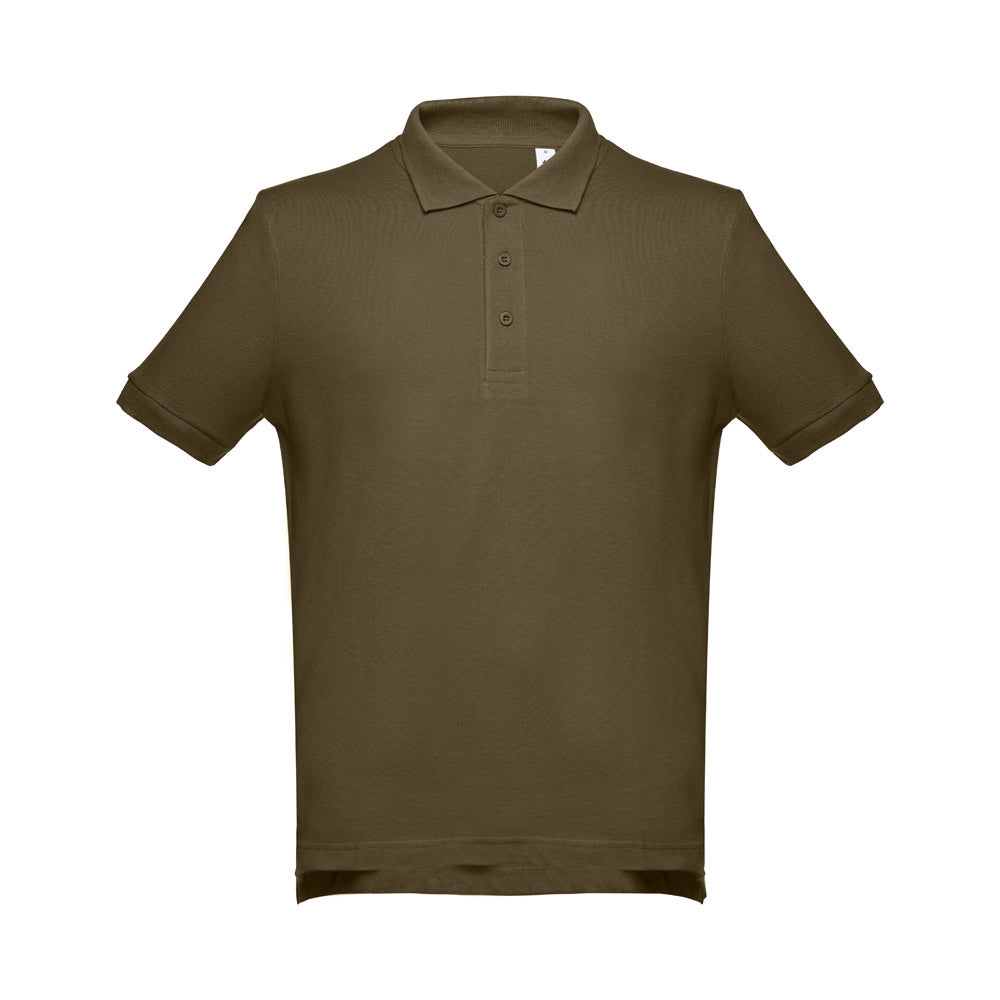 Thc Adam. Men's Short-Sleeved Cotton Polo Shirt