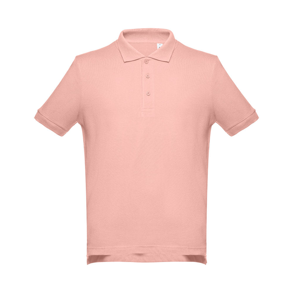 Thc Adam. Men's Short-Sleeved Cotton Polo Shirt