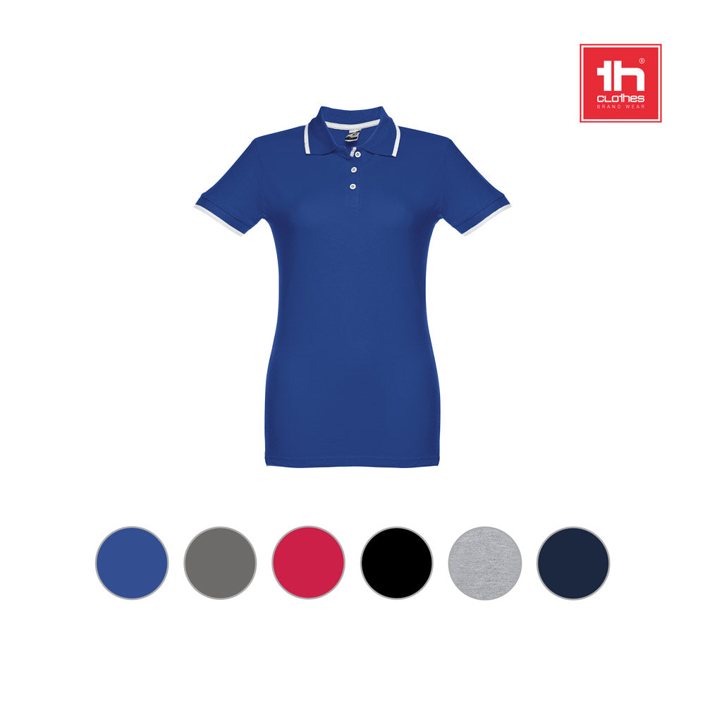 Thc Rome Women. Women's Slim Fit Polo Shirt