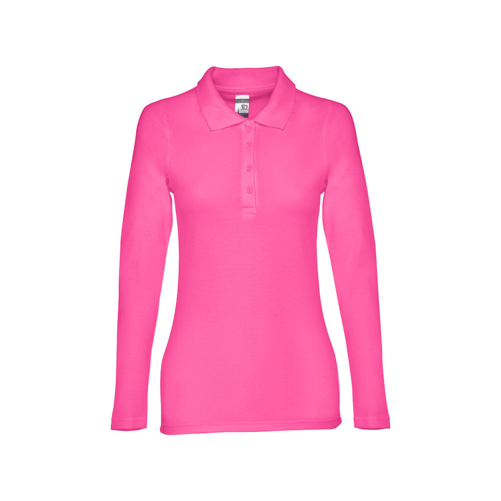 Thc Bern Women. Women's Long Sleeve Polo Shirt