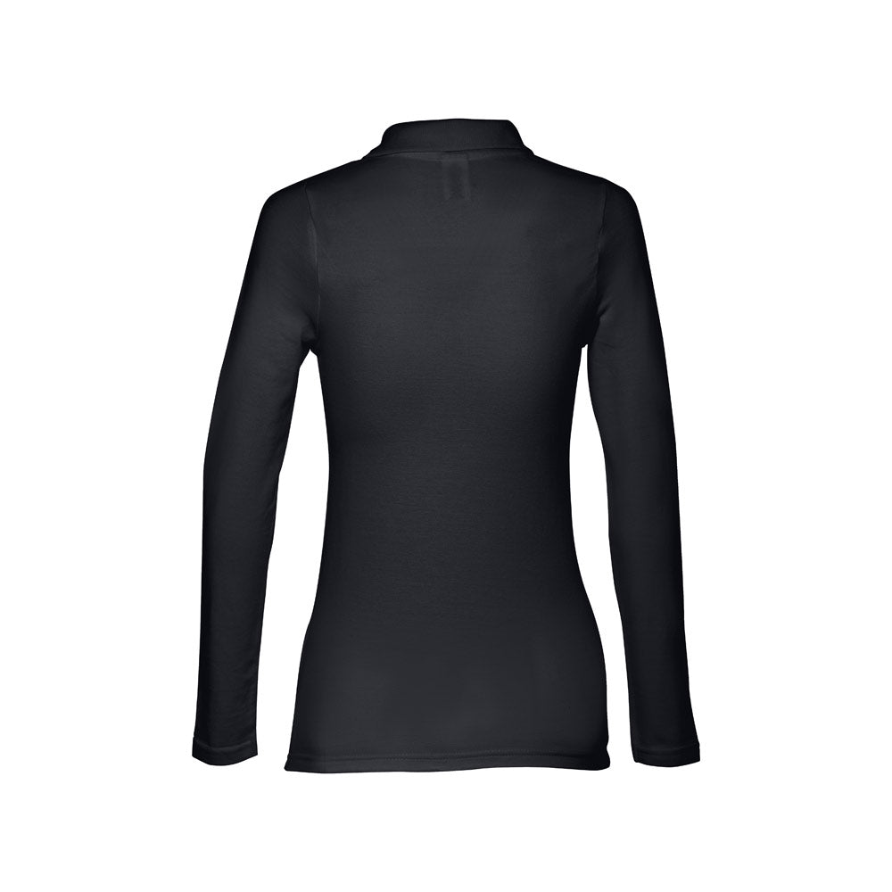 Thc Bern Women. Women's Long Sleeve Polo Shirt