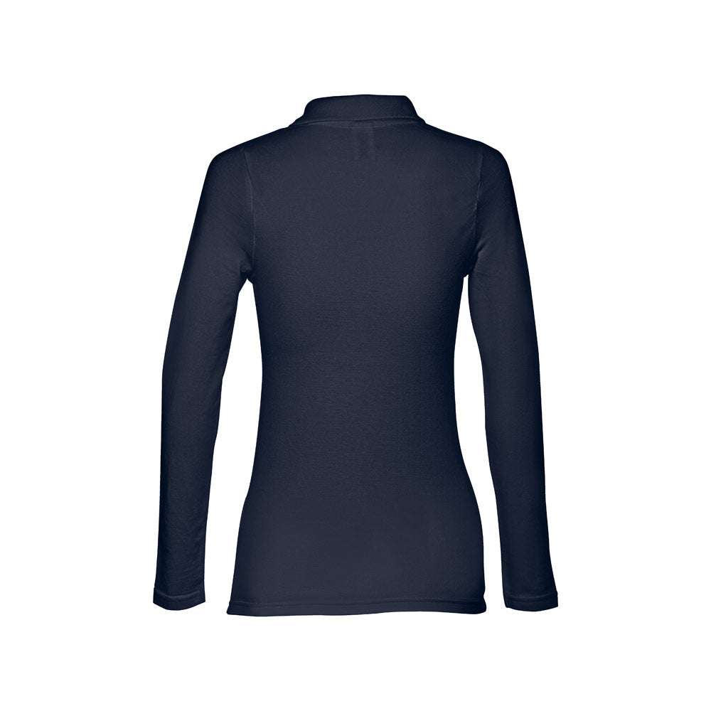 Thc Bern Women. Women's Long Sleeve Polo Shirt