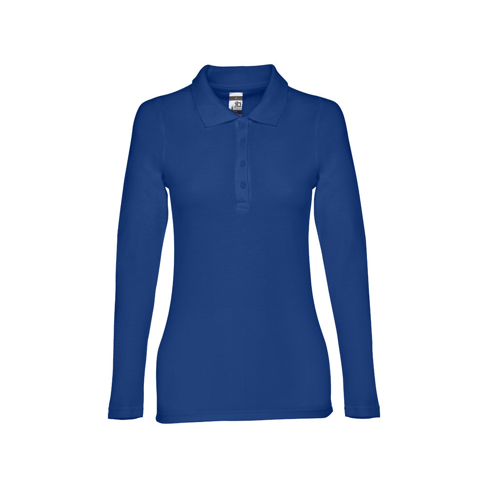 Thc Bern Women. Women's Long Sleeve Polo Shirt