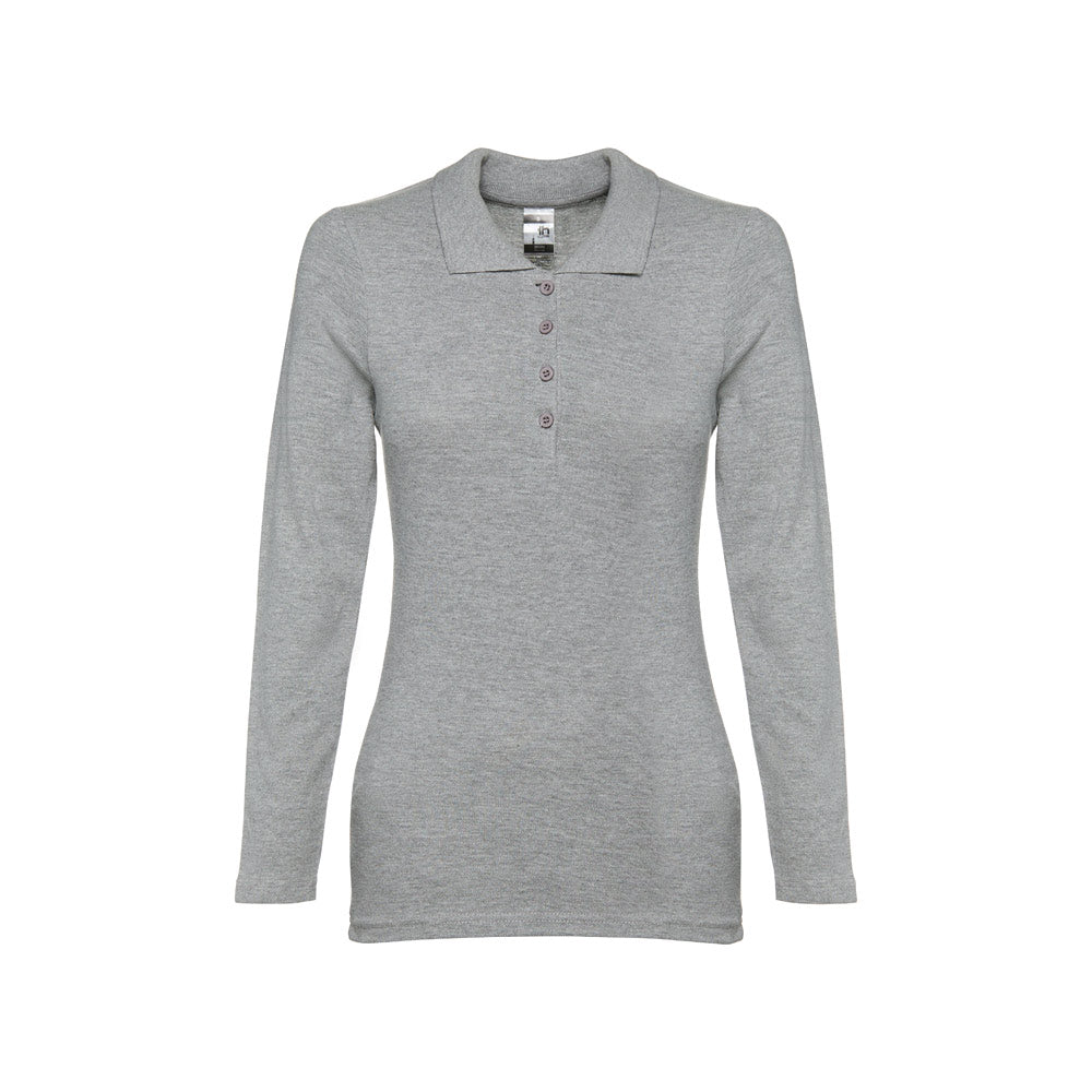 Thc Bern Women. Women's Long Sleeve Polo Shirt
