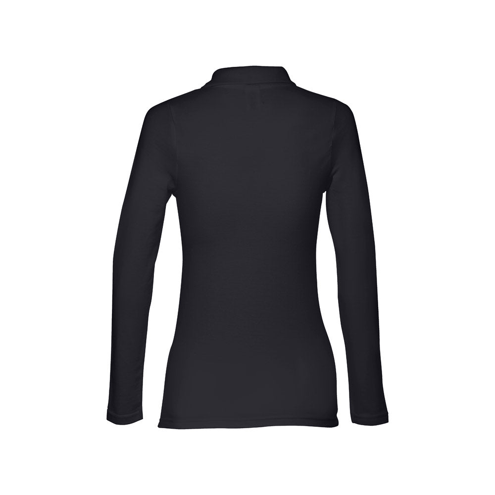 Thc Bern Women. Women's Long Sleeve Polo Shirt