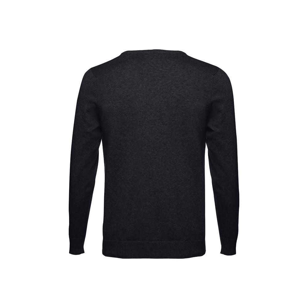 Thc Milan. Men's V-Neck Pullover In Cotton And Polyamide