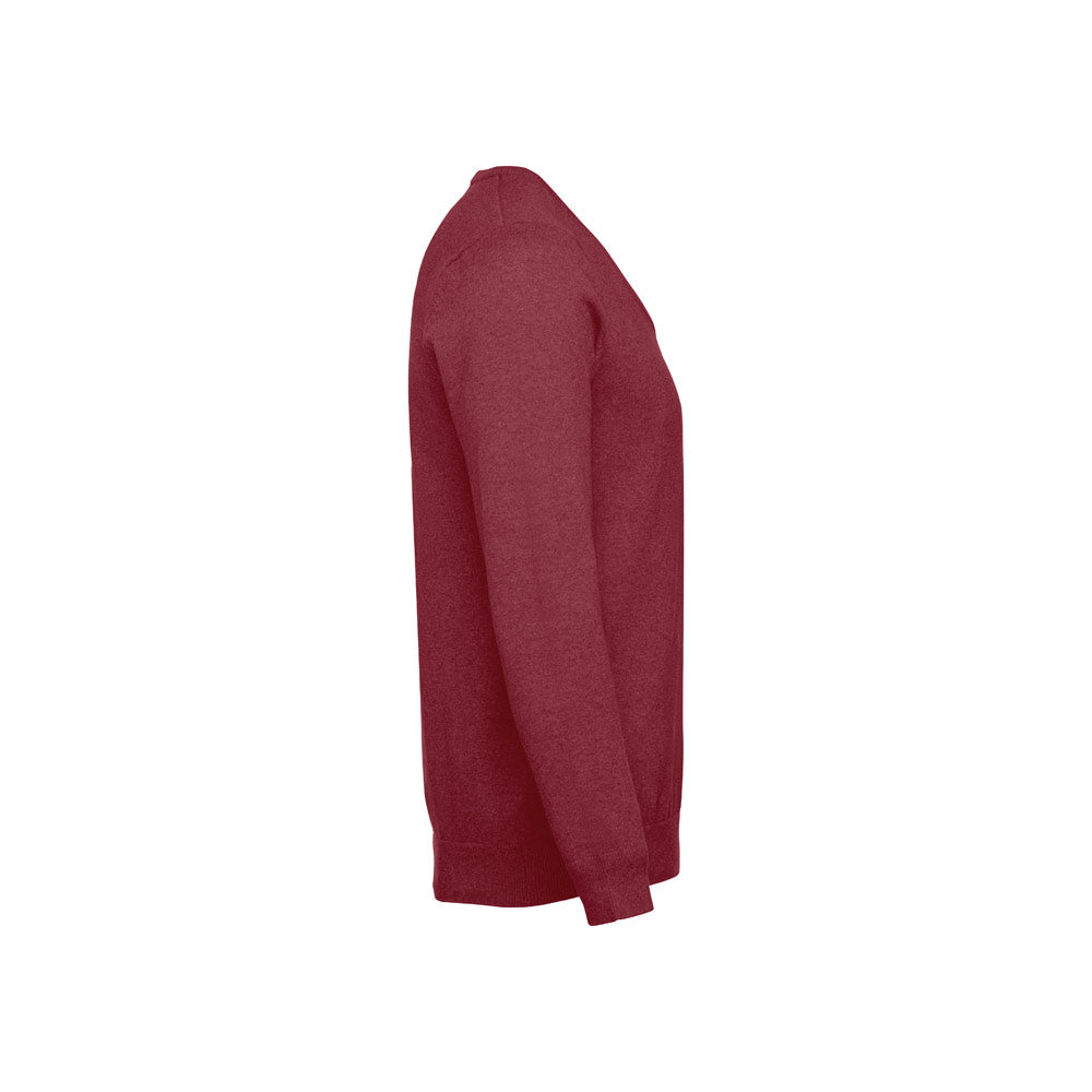 Thc Milan. Men's V-Neck Pullover In Cotton And Polyamide