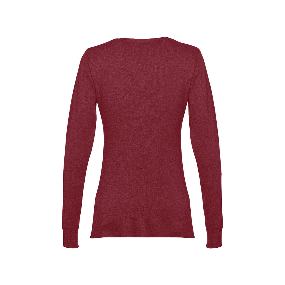 Thc Milan Women. V-Neck Pullover For Women In Cotton And Polyamide