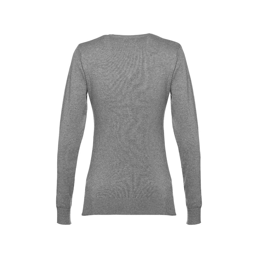Thc Milan Women. V-Neck Pullover For Women In Cotton And Polyamide