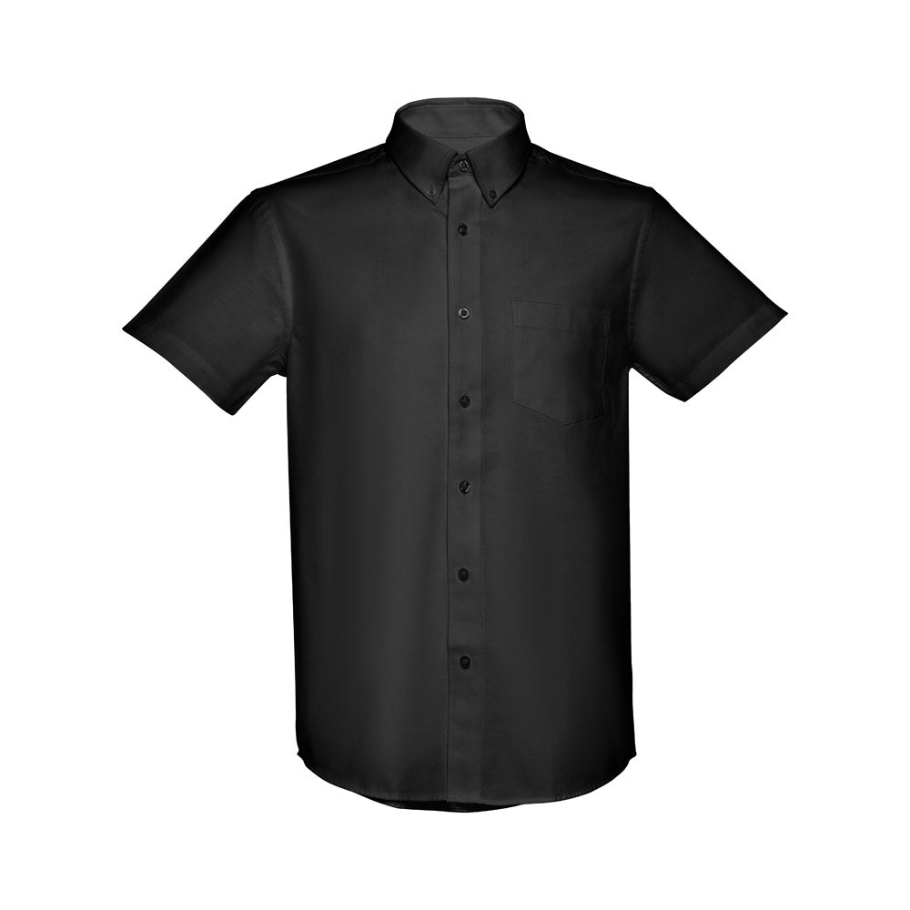 Thc London. Men's Short-Sleeved Oxford Shirt