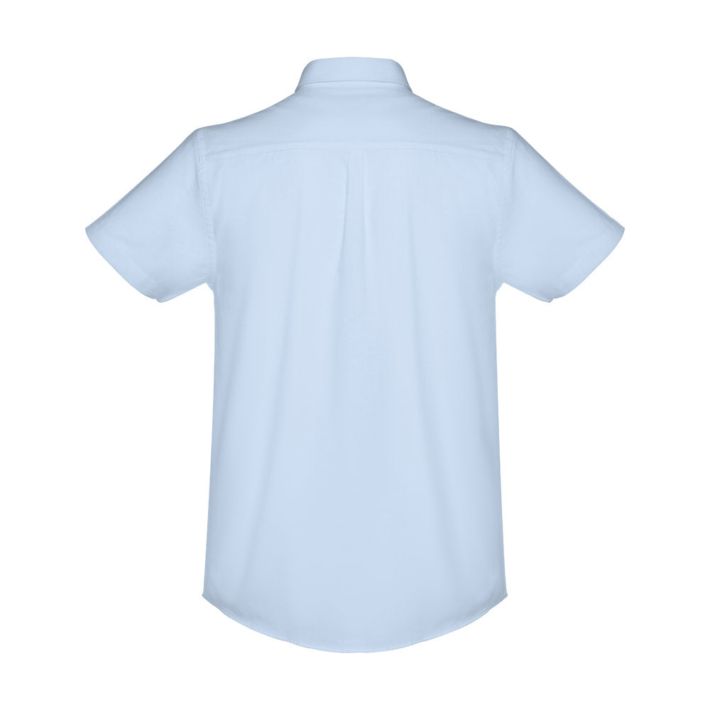 Thc London. Men's Short-Sleeved Oxford Shirt