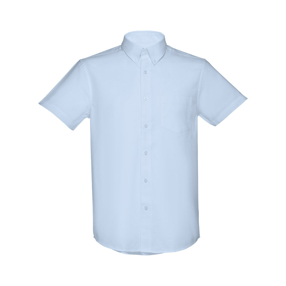 Thc London. Men's Short-Sleeved Oxford Shirt