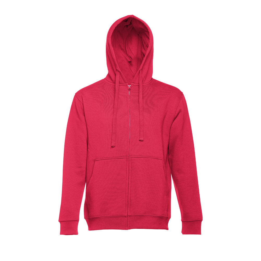 Thc Amsterdam. Men's Hoodie In Cotton And Polyester With Full Zip