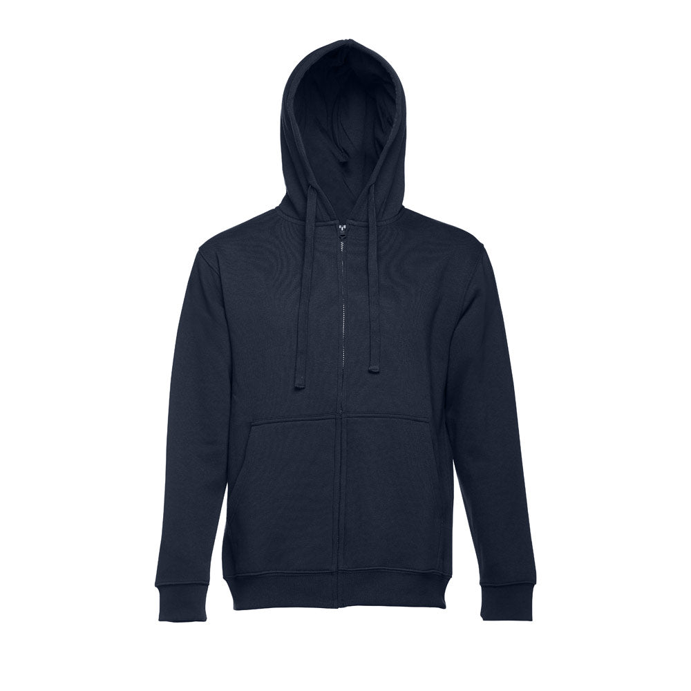 Thc Amsterdam. Men's Hoodie In Cotton And Polyester With Full Zip