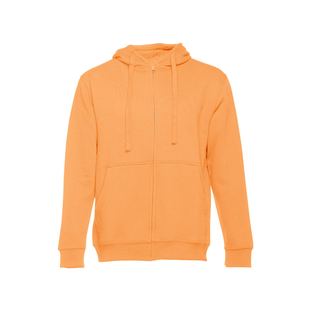 Thc Amsterdam. Men's Hoodie In Cotton And Polyester With Full Zip