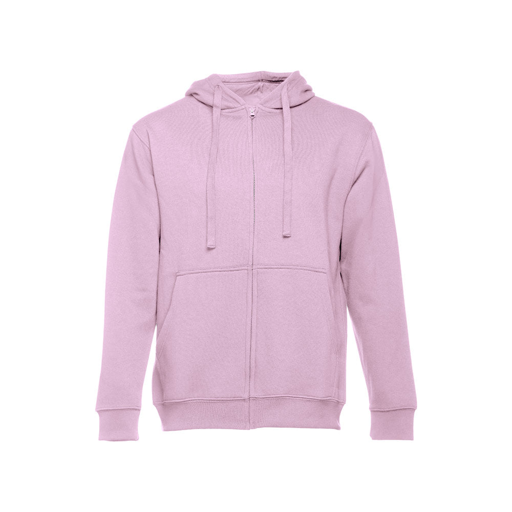 Thc Amsterdam. Men's Hoodie In Cotton And Polyester With Full Zip