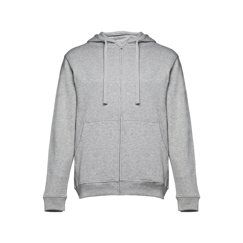 Thc Amsterdam. Men's Hoodie In Cotton And Polyester With Full Zip