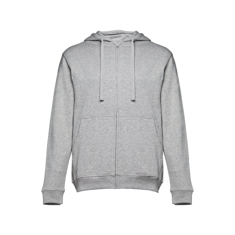 Thc Amsterdam. Men's Hoodie In Cotton And Polyester With Full Zip