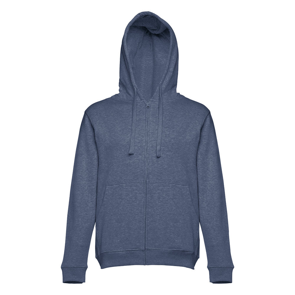 Thc Amsterdam. Men's Hoodie In Cotton And Polyester With Full Zip