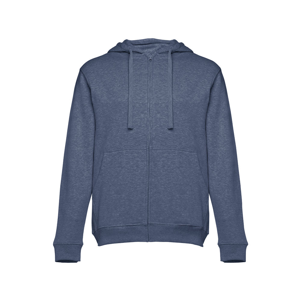 Thc Amsterdam. Men's Hoodie In Cotton And Polyester With Full Zip