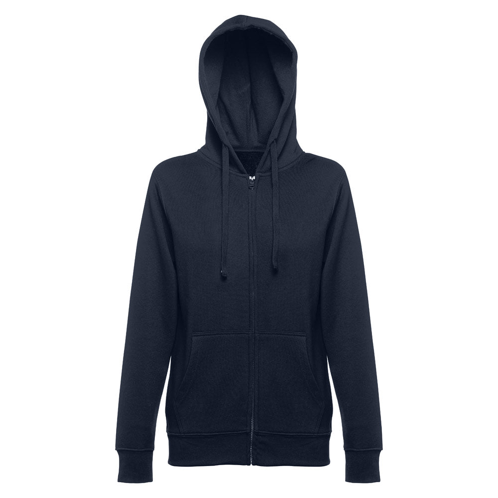 Thc Amsterdam Women. Women's Hoodie In Cotton And Polyester With Full Zip