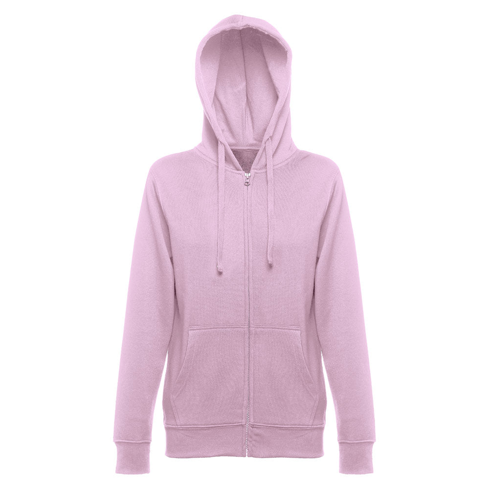 Thc Amsterdam Women. Women's Hoodie In Cotton And Polyester With Full Zip
