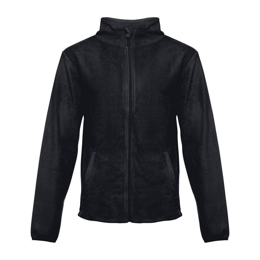 Thc Helsinki. Men's Polar Fleece Jacket With Elasticated Cuffs