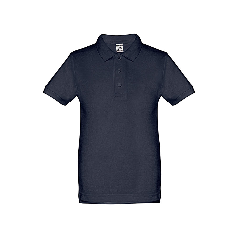 Thc Adam Kids. Kids Short-Sleeved 100% Cotton Piqué Polo Shirt Unisex)