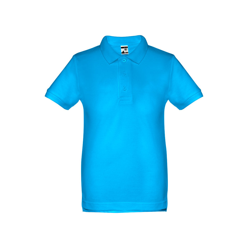 Thc Adam Kids. Kids Short-Sleeved 100% Cotton Piqué Polo Shirt Unisex)