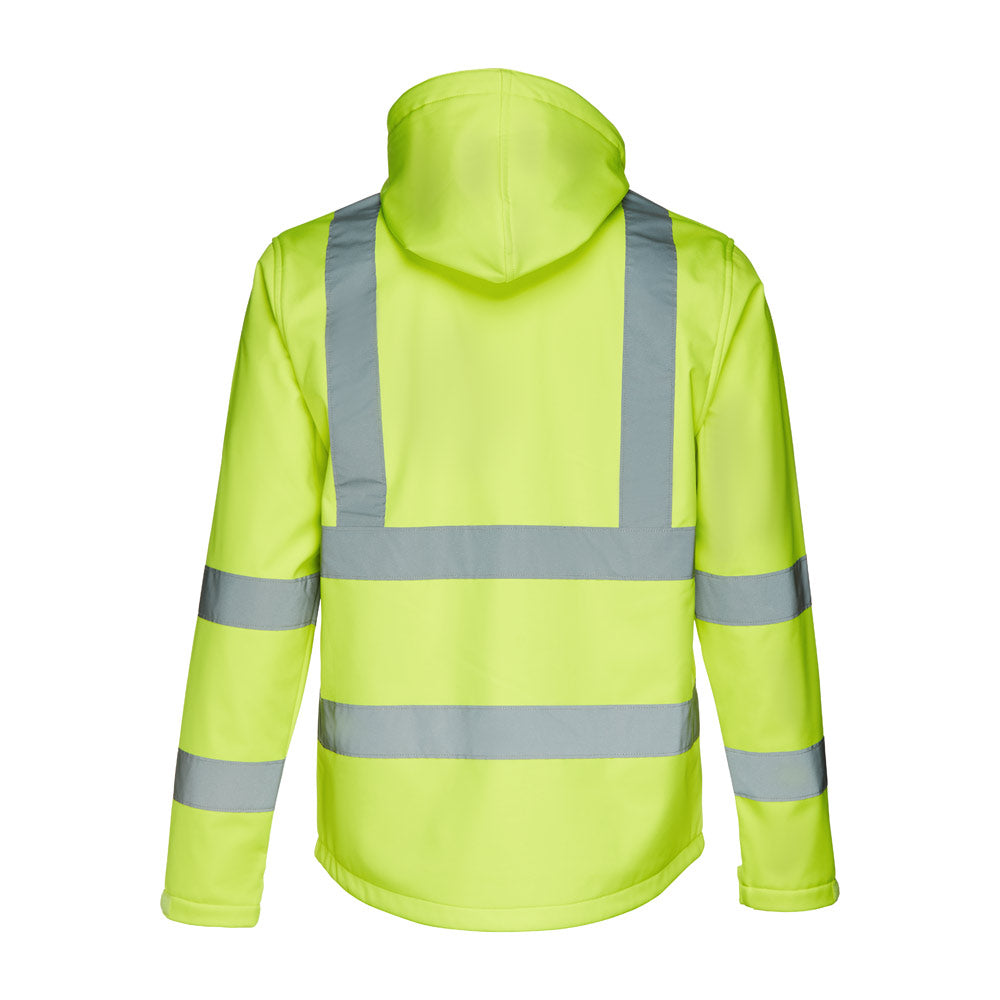 Thc Zagreb Work. High-Visibility Softshell Jacket (Unisex, Class 111)