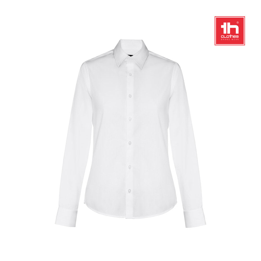 Thc Paris Women Wh. Women's Long-Sleeved Shirt. White