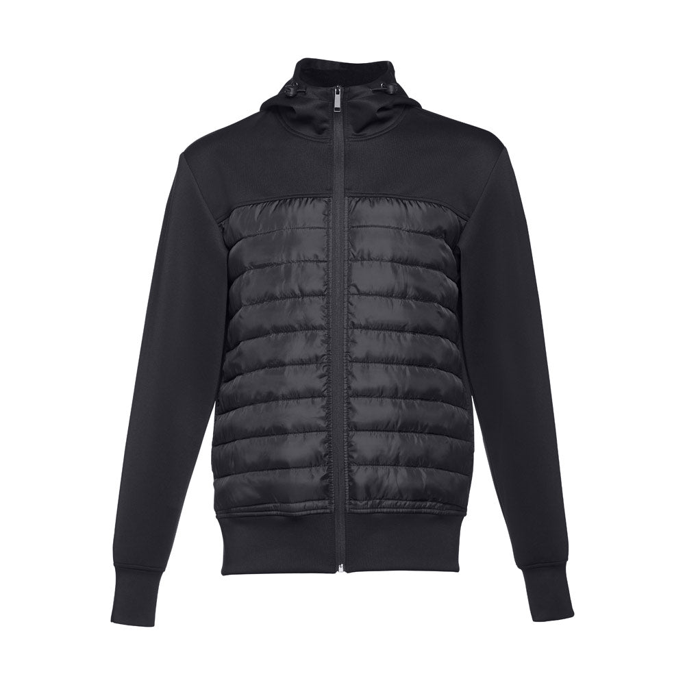 Thc Skopje. Men's Hooded Jacket In 300T Taffeta