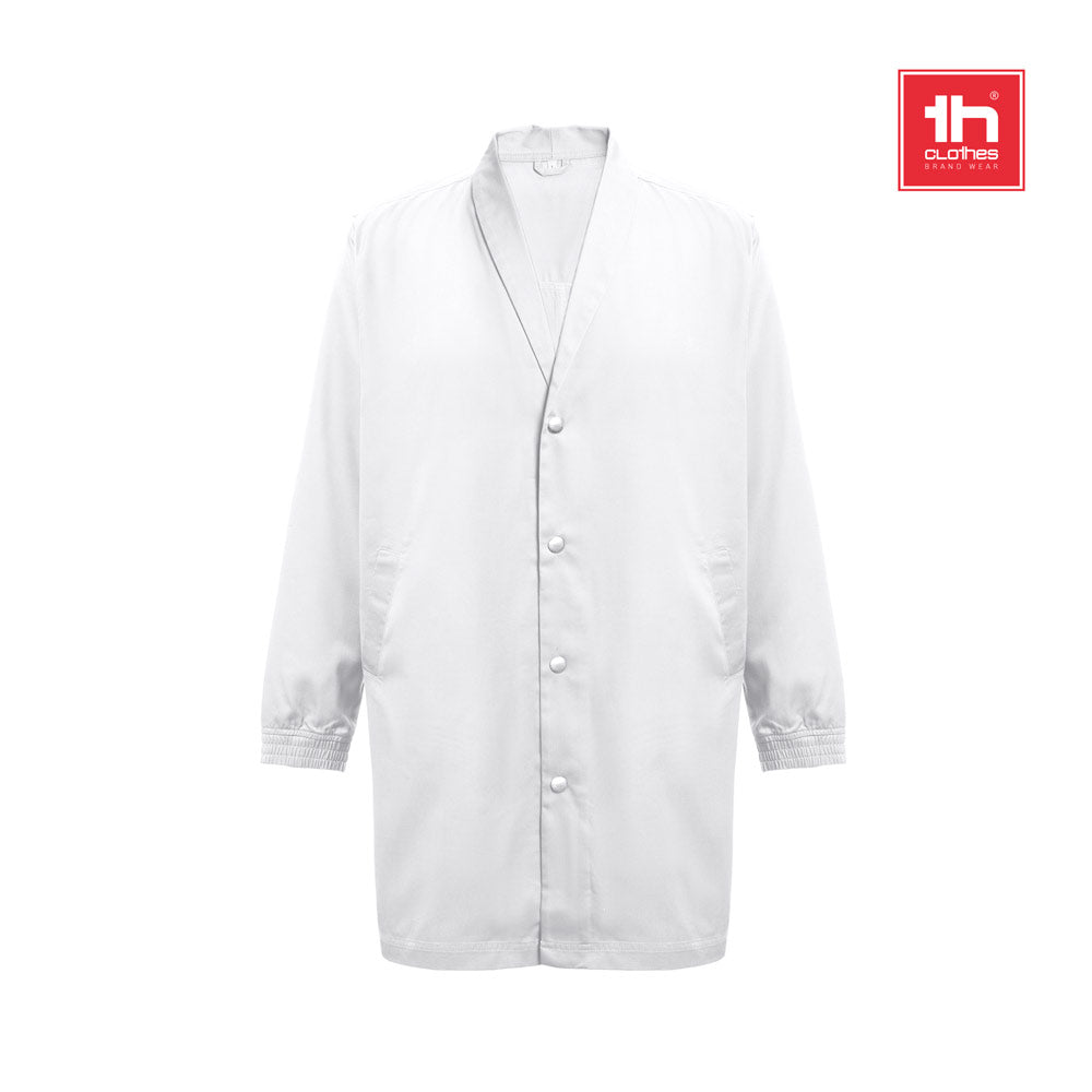 Thc Minsk Wh. Cotton And Polyester Workwear Jacket. White