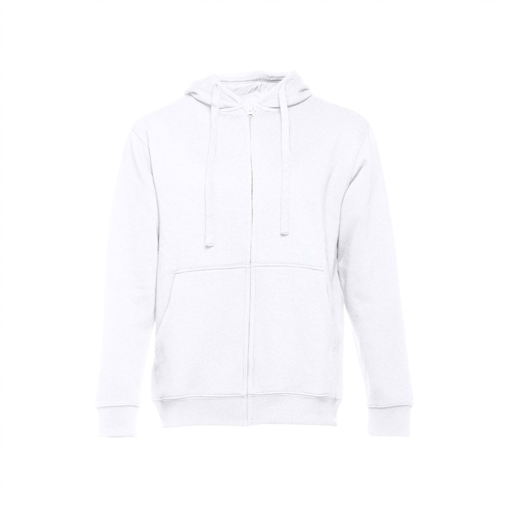 Thc Amsterdam Wh. Men's Hooded Full Zipped Sweatshirt