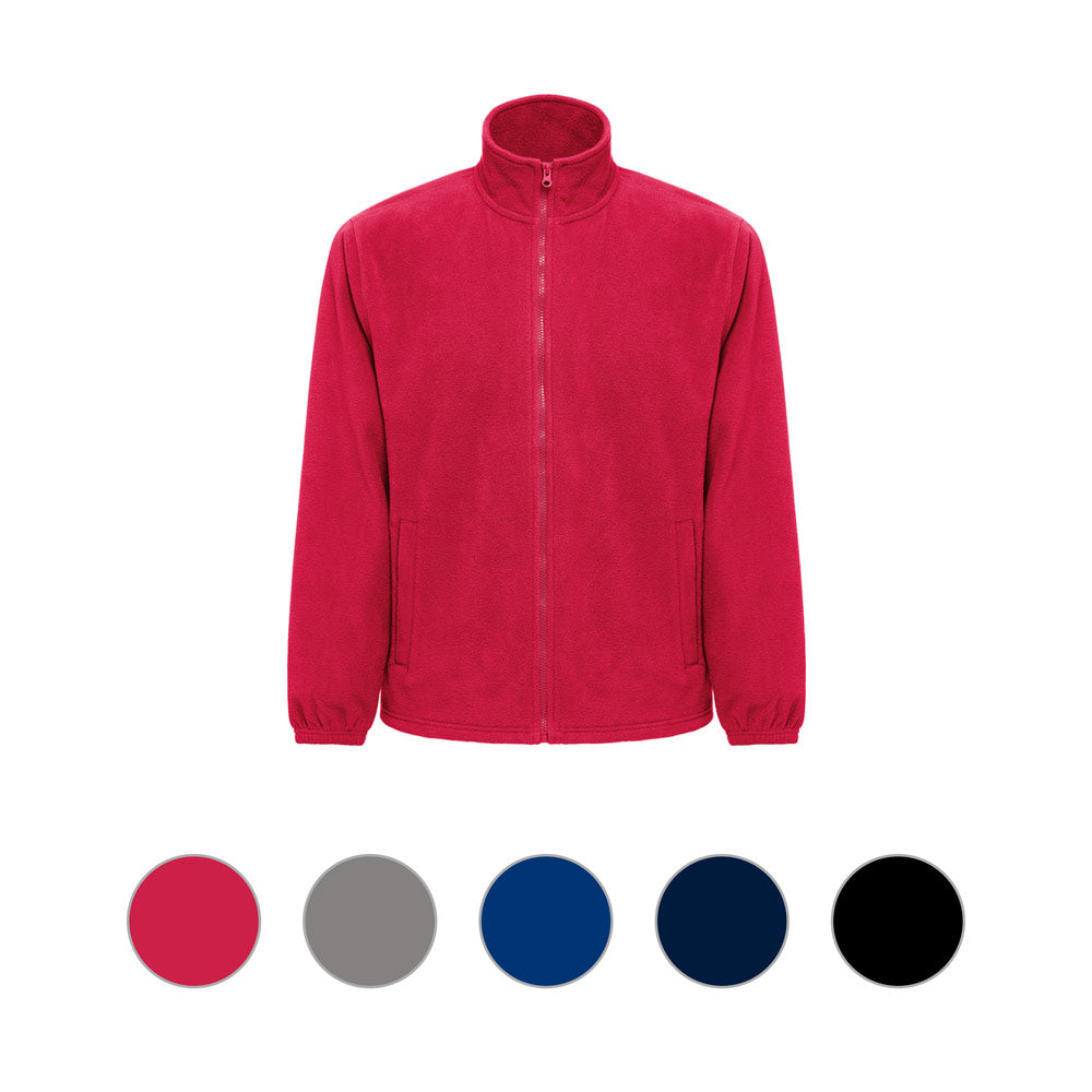 Thc Gama. Men's High-Density Fleece Jacket In Polyester