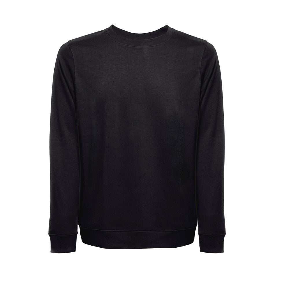 Thc Colombo. Unisex Poly Cotton Sweatshirt With Ribbed Collar, Cuffs And Waistband
