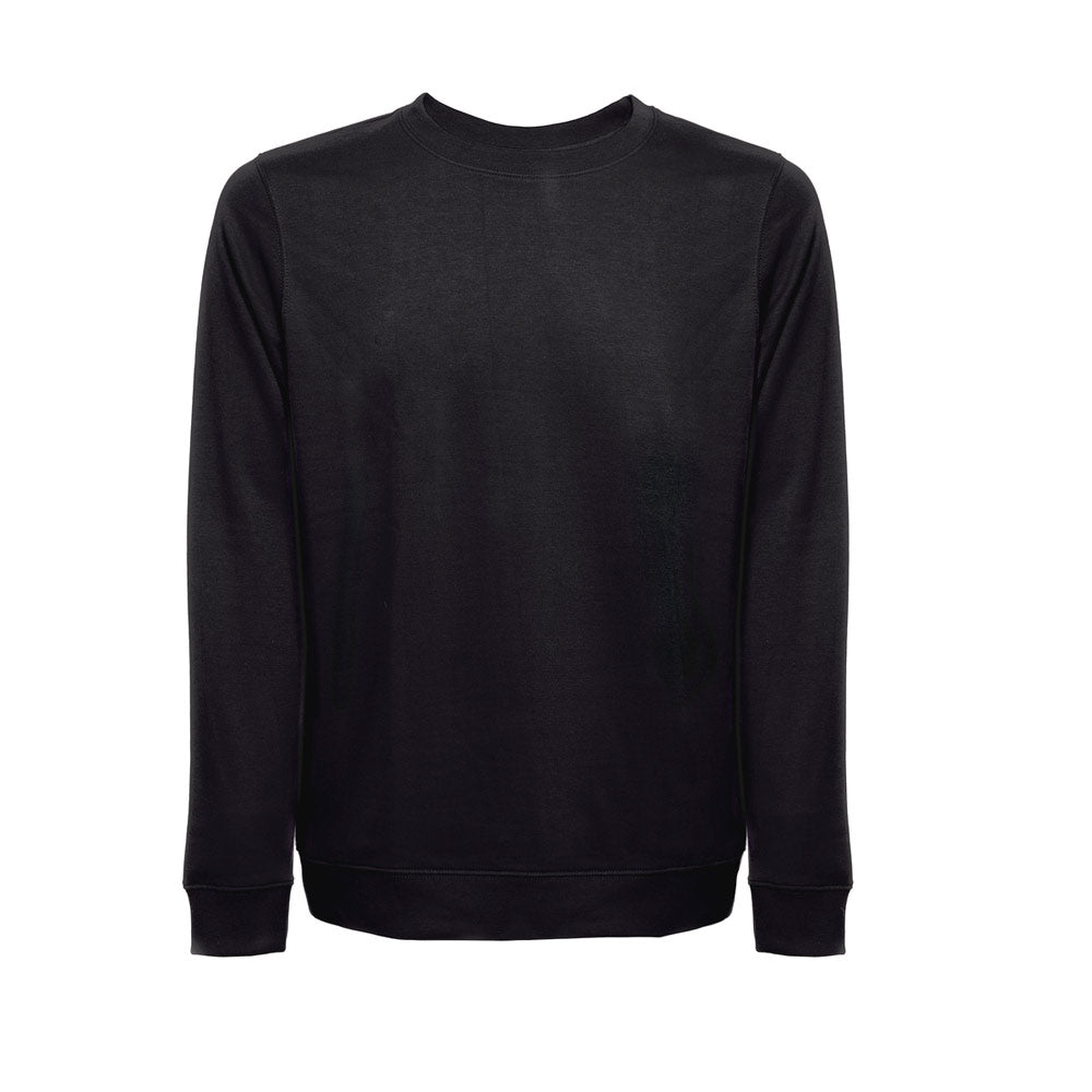Thc Colombo. Unisex Poly Cotton Sweatshirt With Ribbed Collar, Cuffs And Waistband