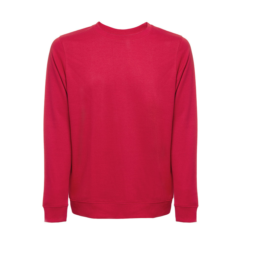 Thc Colombo. Unisex Poly Cotton Sweatshirt With Ribbed Collar, Cuffs And Waistband