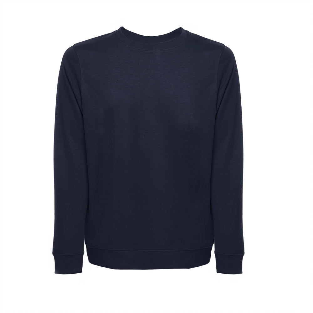 Thc Colombo. Unisex Poly Cotton Sweatshirt With Ribbed Collar, Cuffs And Waistband