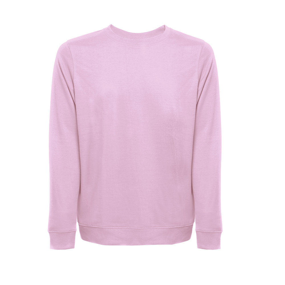 Thc Colombo. Unisex Poly Cotton Sweatshirt With Ribbed Collar, Cuffs And Waistband