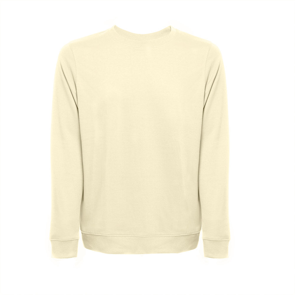 Thc Colombo. Unisex Poly Cotton Sweatshirt With Ribbed Collar, Cuffs And Waistband