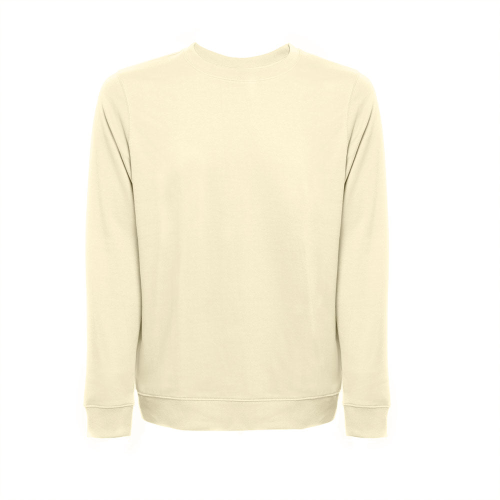 Thc Colombo. Unisex Poly Cotton Sweatshirt With Ribbed Collar, Cuffs And Waistband