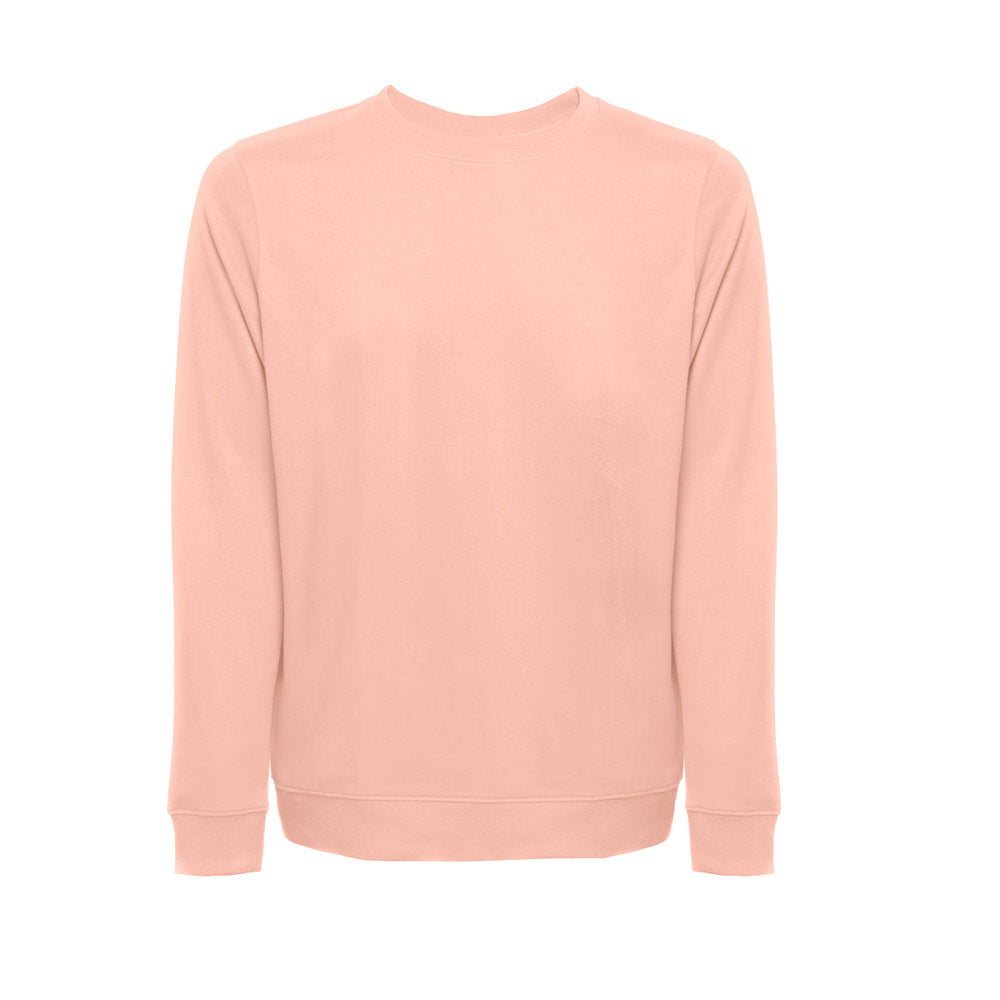 Thc Colombo. Unisex Poly Cotton Sweatshirt With Ribbed Collar, Cuffs And Waistband