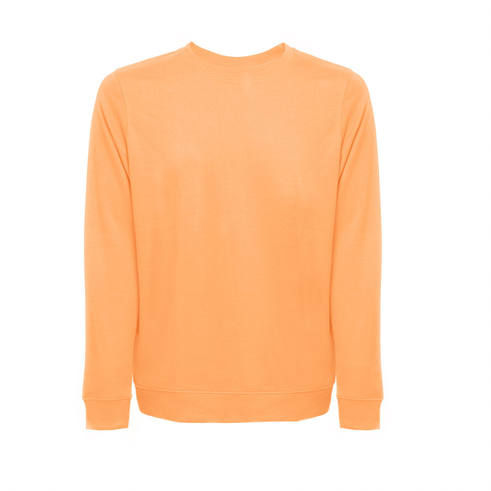 Thc Colombo. Unisex Poly Cotton Sweatshirt With Ribbed Collar, Cuffs And Waistband