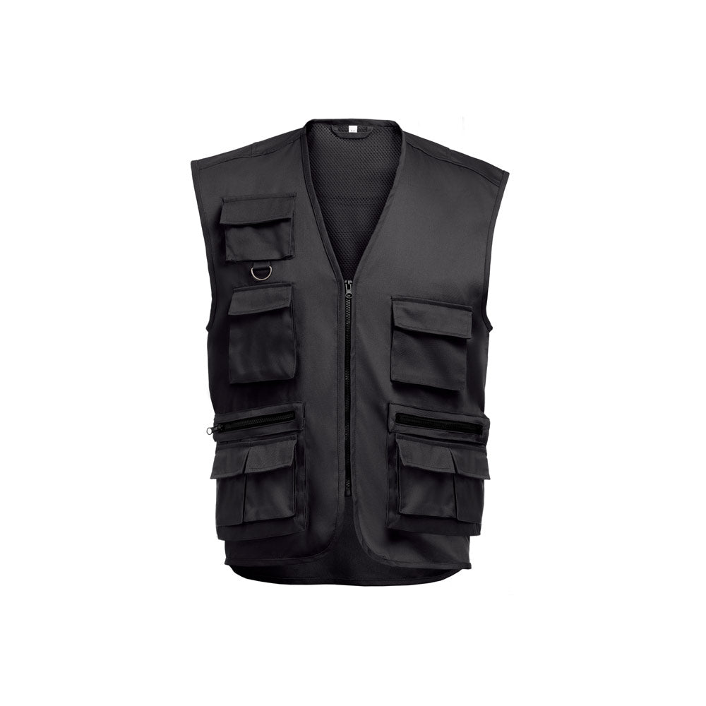 Thc Pixel. Waistcoat (200 G/M²) In Polyester And Cotton