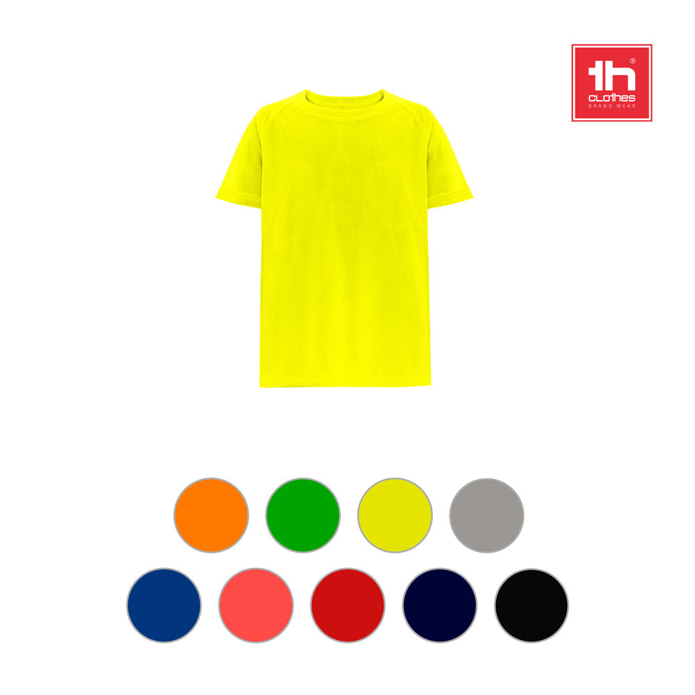 Thc Move Kids. Kid's Technical Short-Sleeved Polyester T-Shirt
