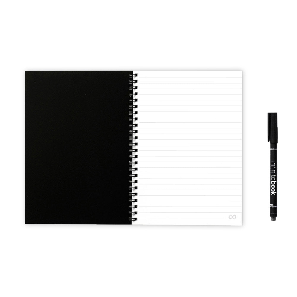 Infinitebook Lined A5. A5 Infinitebook With Flexible Cover And 15 Lined Pages